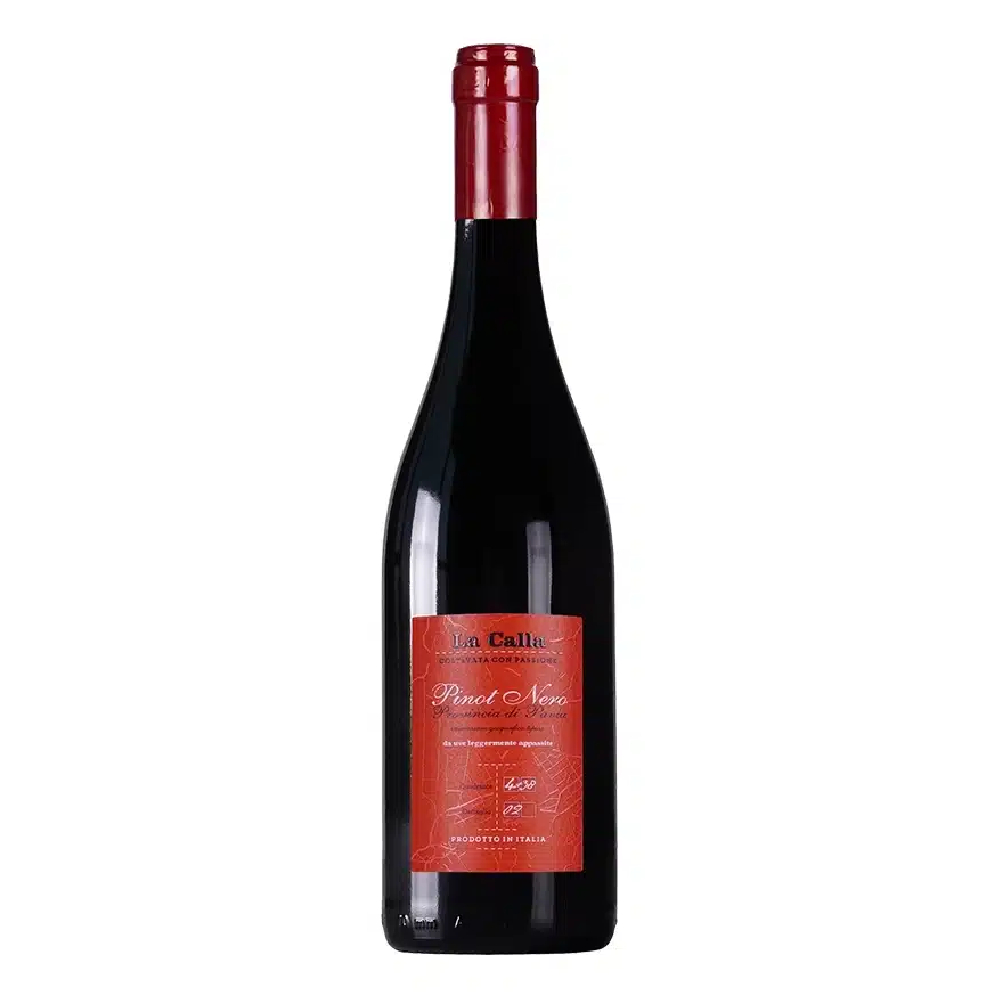 Wino La Calla Pinot Nero Provincia Di Pavia IGT 2020 13,5% czerwone wytrawne 750 ml