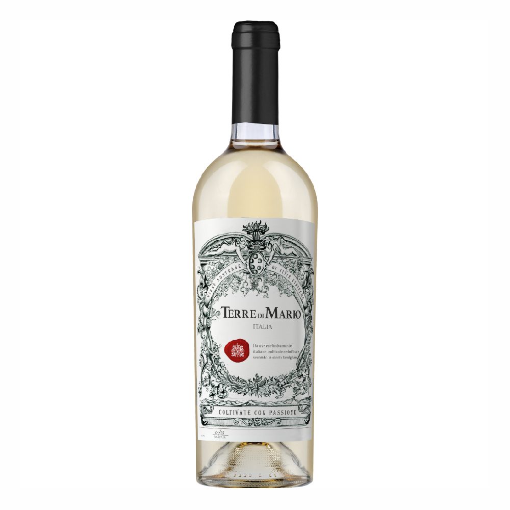 Wino Terre Di Mario Vino Bianco 12,5% białe wytrawne 750 ml