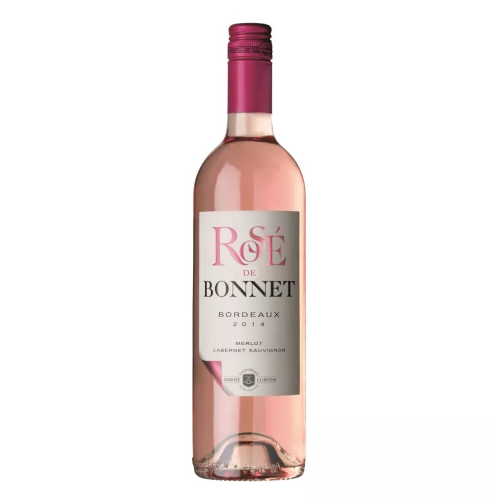 Wino Chateau Bonnet Lurton Rose '22/'23 Bordeaux Aoc 13% różowe wytrawne 750 ml