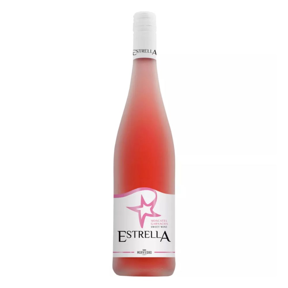 Wino Estrella Vino Dulce Rosado Moscatel/Garnacha 10% różowe słodkie 750 ml