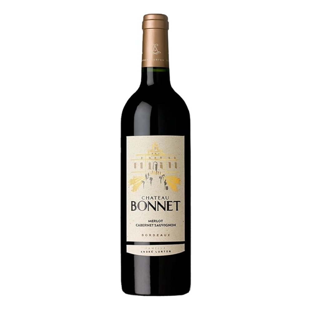 Wino Chateau Bonnet Bordeaux Rouge Lurton 13% czerwone wytrawne 750 ml