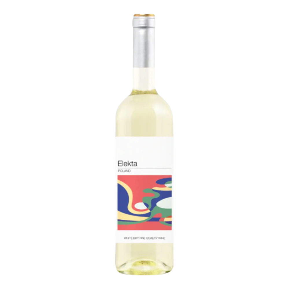 Wino Elekta 12,5% białe wytrawne 750 ml