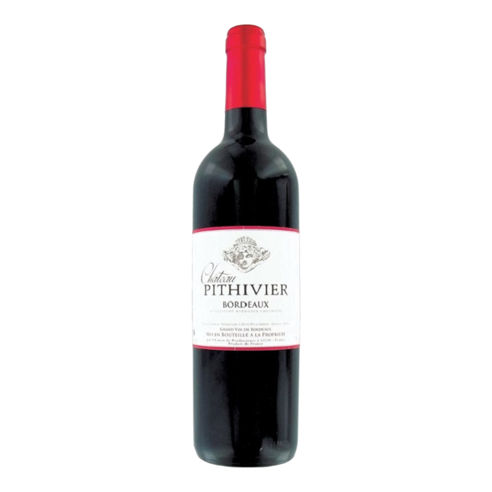 Wino Chateau Pithivier AOC Bordeaux 13,5% czerwone wytrawne 750 ml