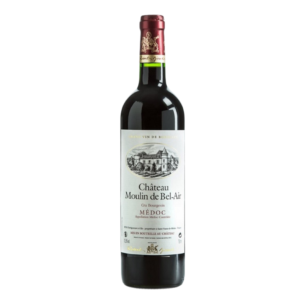 Wino Chateau Moulin De Bel Air Medoc Cru Bourgeois 13% czerwone wytrawne 750 ml