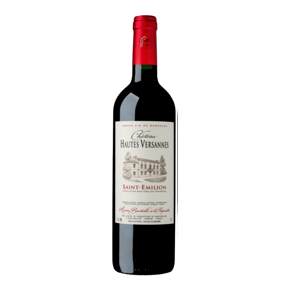 Wino Château Hautes Versannes Saint-Émilion 2019 14% czerwone wytrawne 750 ml
