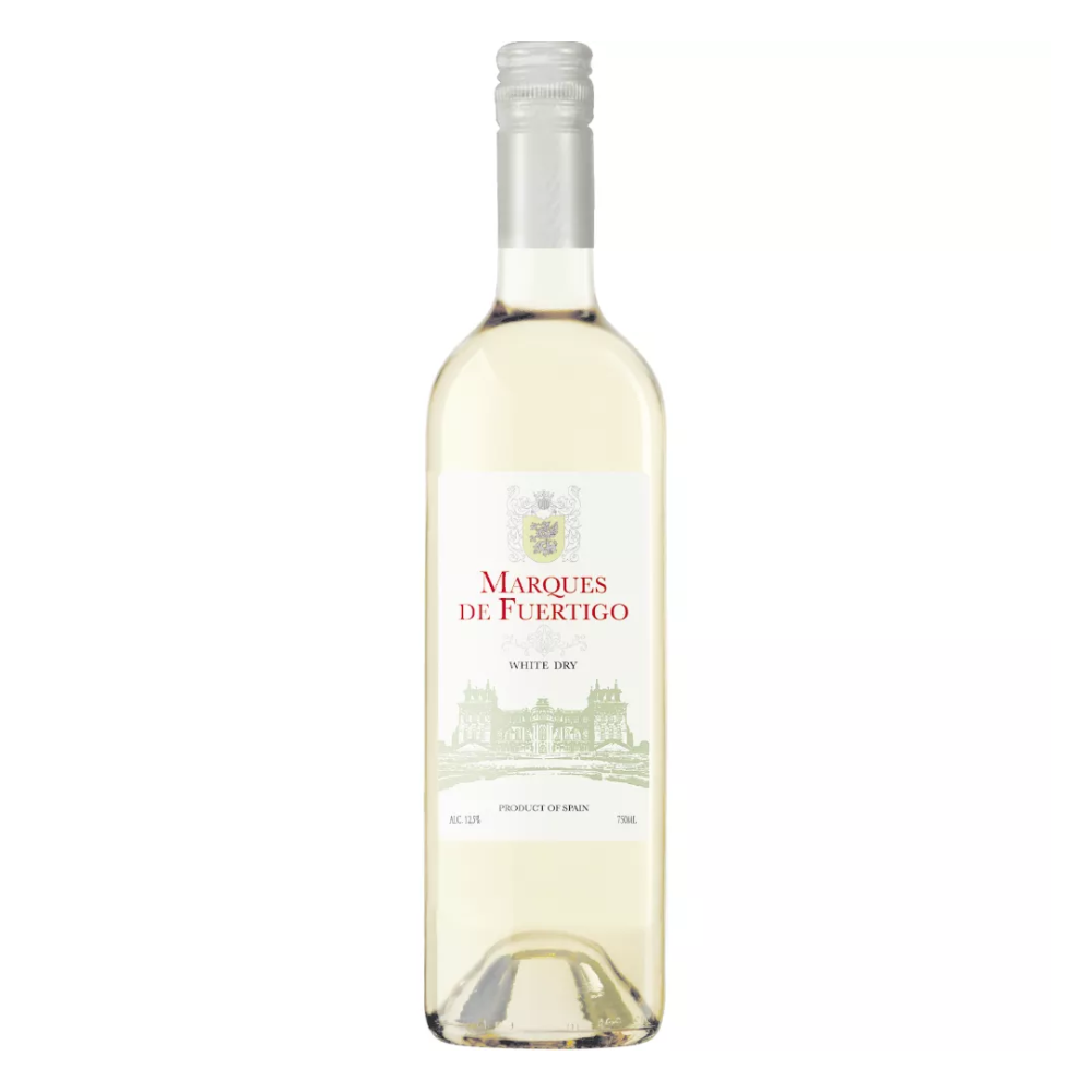 Wino Marques De Fuertigo Blanco Dry 12,5% białe wytrawne 750 ml
