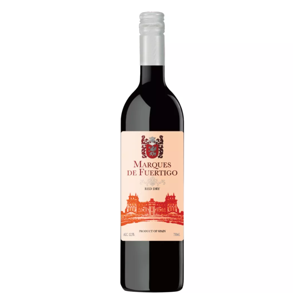 Wino Marques De Fuertigo Tinto Dry 12,5% czerwone wytrawne 750 ml