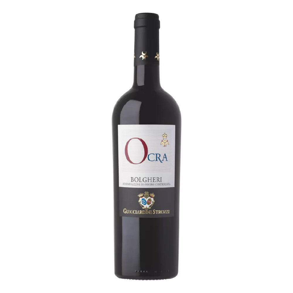 Wino Ocra Bolgheri Strozzi D.O.C. 2021 14,5% czerwone wytrawne 750 ml