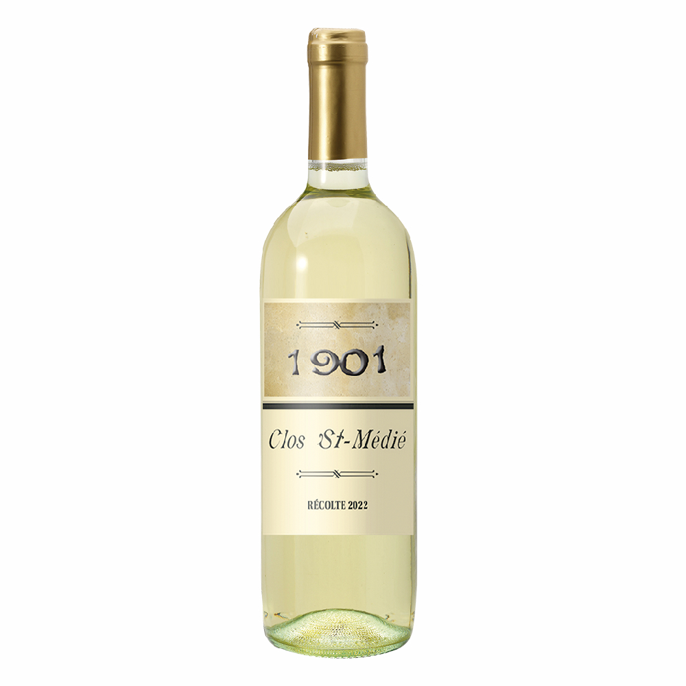 Wino 1901 Clos Saint Medie Blanc 2022 12,5% białe wytrawne 750 ml