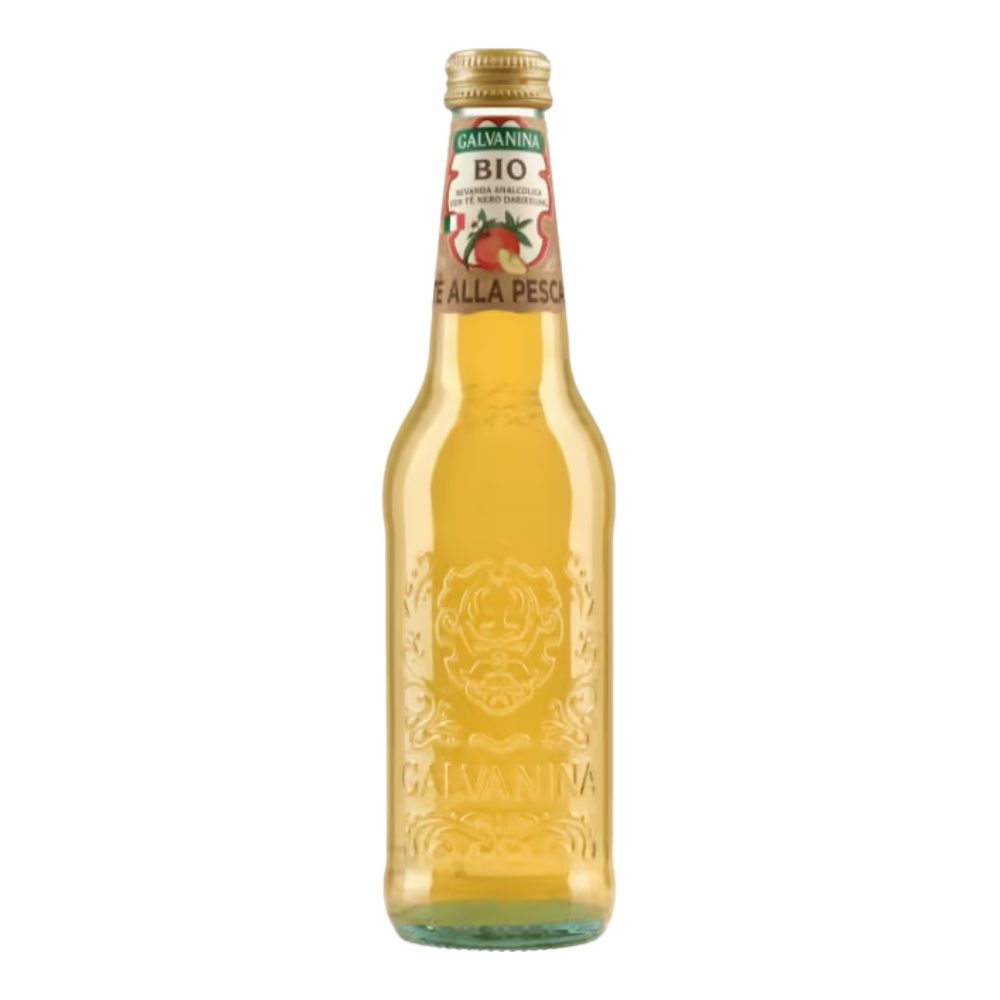 Napój Galvanina Bio Mrożona Herbata z Brzoskwinią 355 ml