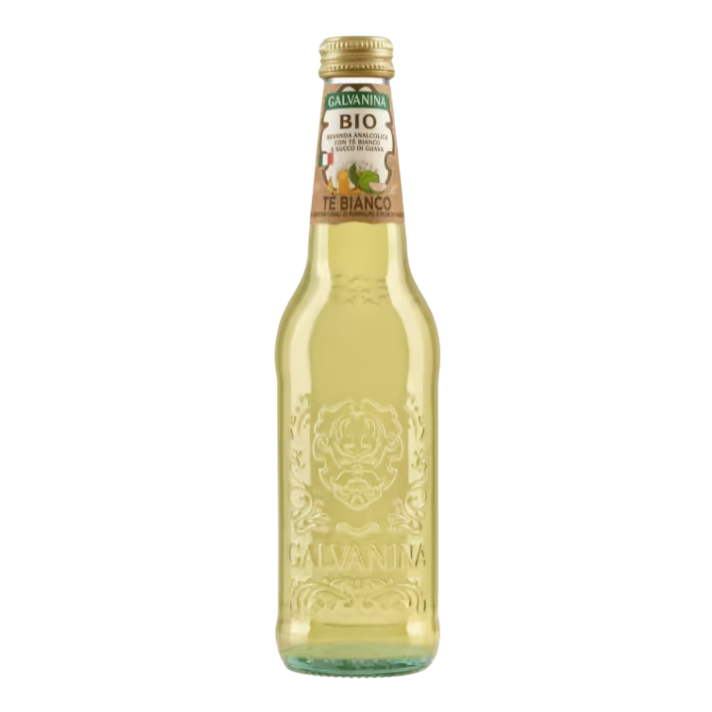 Napój Galvanina Bio Mrożona Biała Herbata Guavą i Kwiatami Czarnego Bzu 355ml