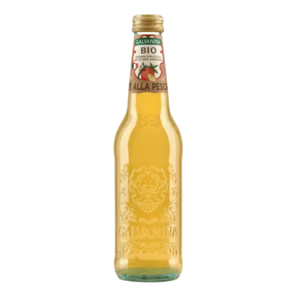 Napój Galvanina Bio Mrożona Herbata z Brzoskwinią 355 ml