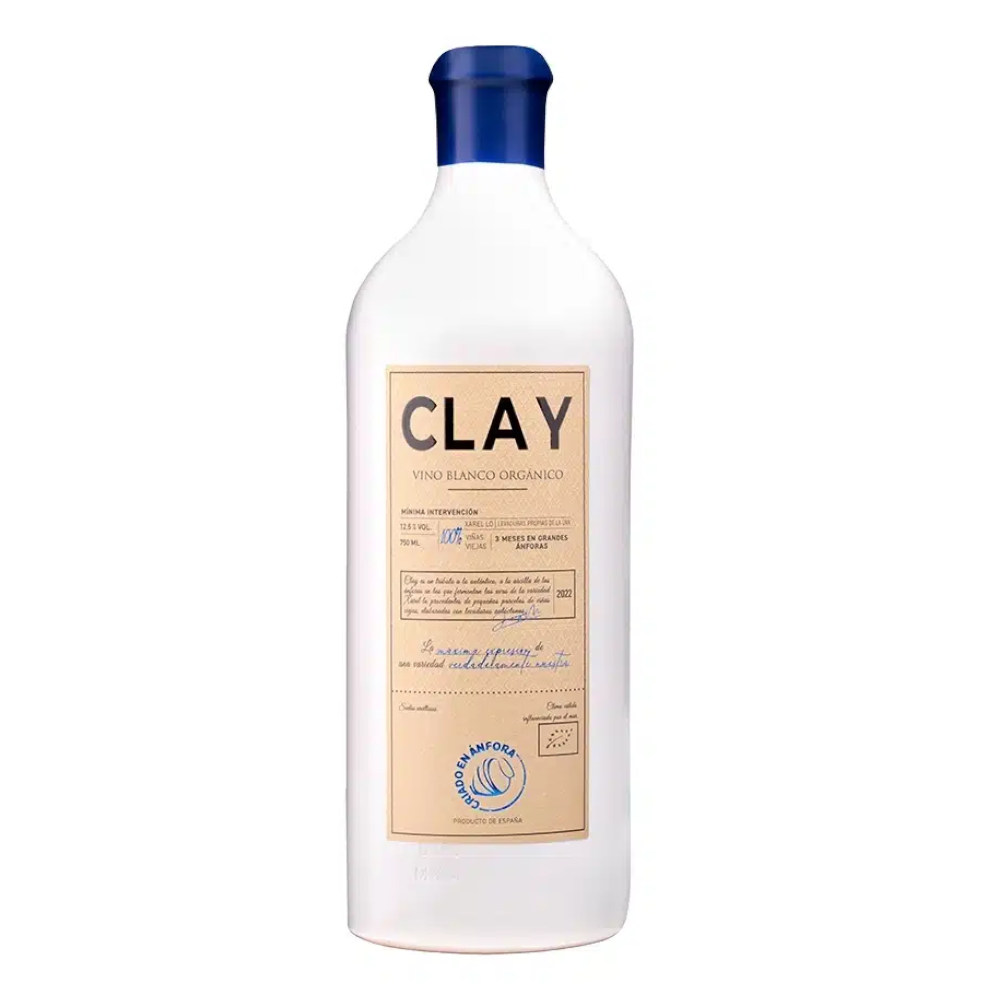 Wino Clay Xarello Blanco D.O. Valencia Organic Vegan 12,5% białe wytrawne 750 ml