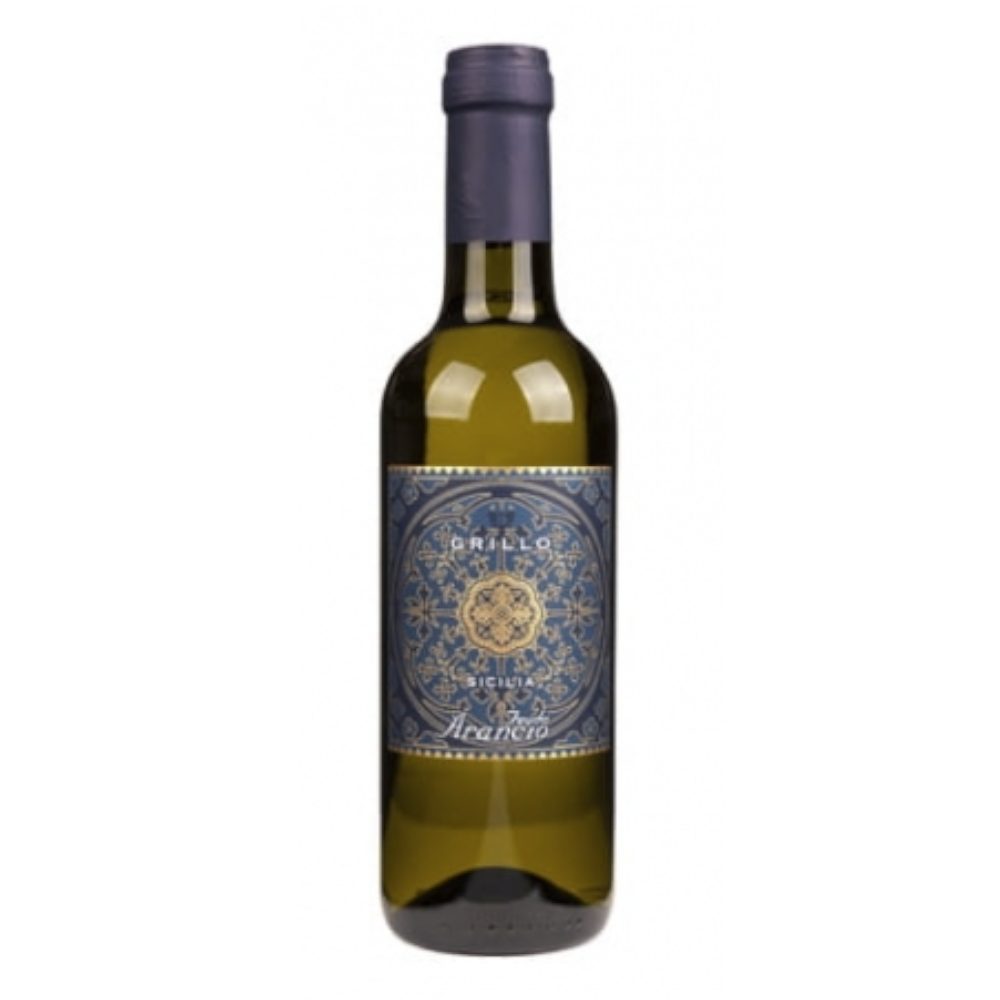 Wino Feudo Arancio Grillo Sicilia 13% białe wytrawne 375 ml
