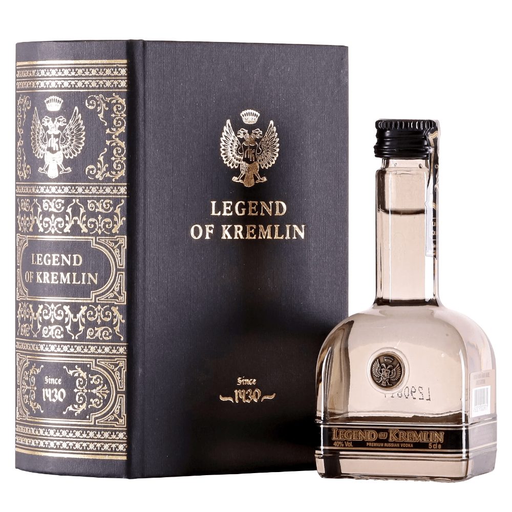 Wódka Legend of Kremlin 40% 50 ml + książka
