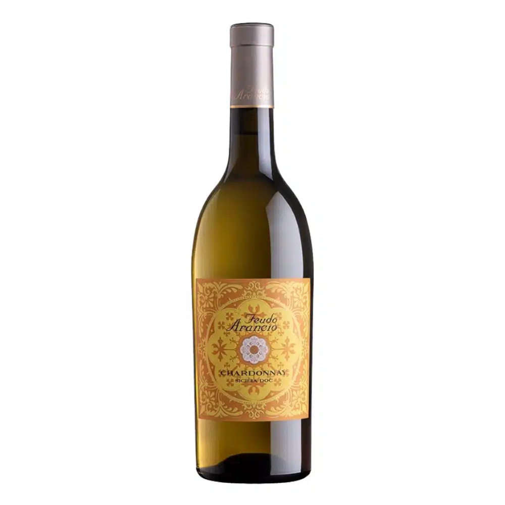 Wino Feudo Arancio Chardonnay 13,5% białe wytrawne 750 ml