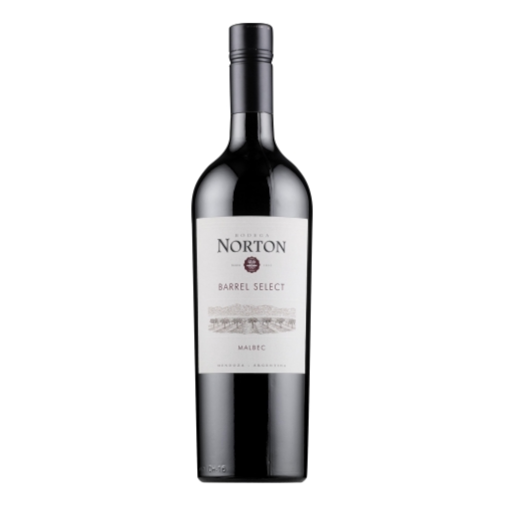 Wino Bodega Norton Barrel Select Malbec Mendoza 14% czerwone wytrawne 750 ml