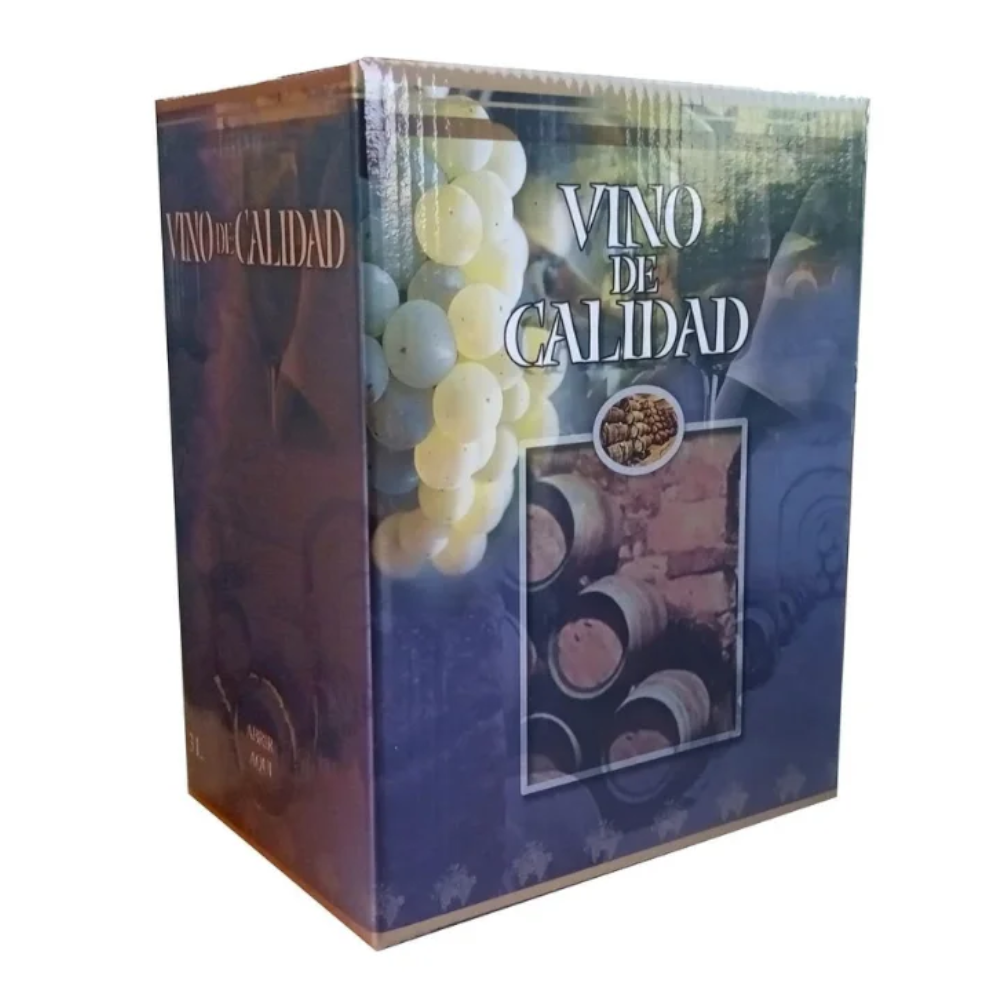 Wino Vino de Calidad Blanco (Bag in Box) białe wytrawne 3000 ml