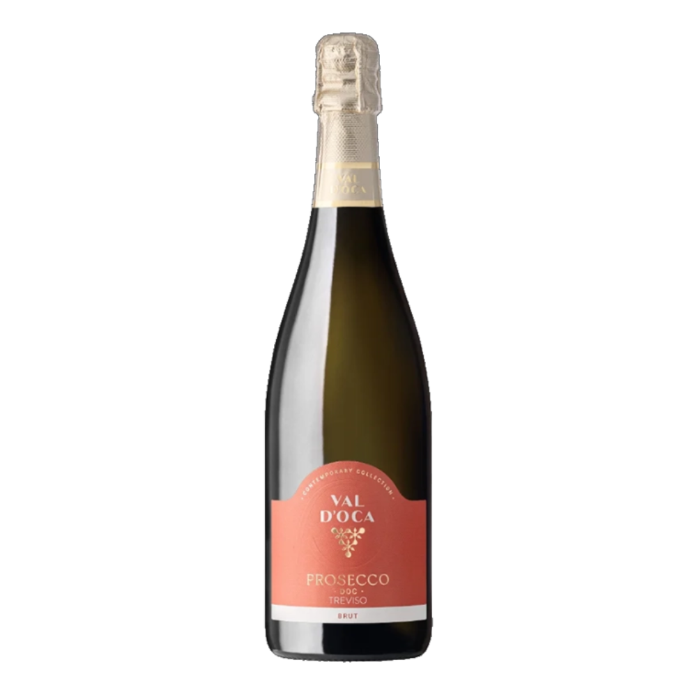 Wino musujące Val d'Oca Brut DOC Prosecco 11,5% białe wytrawne 750 ml