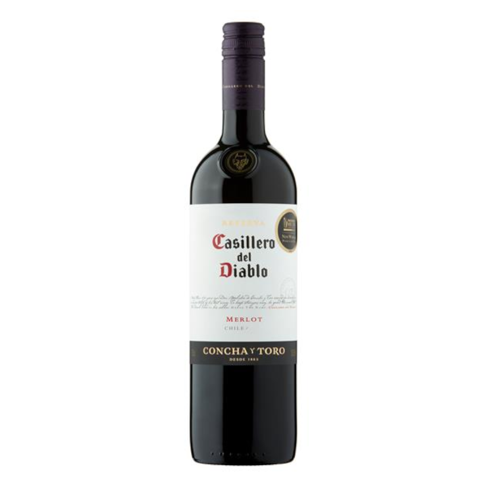 Wino Casillero del Diablo Merlot 13,5% czerwone wytrawne 750 ml