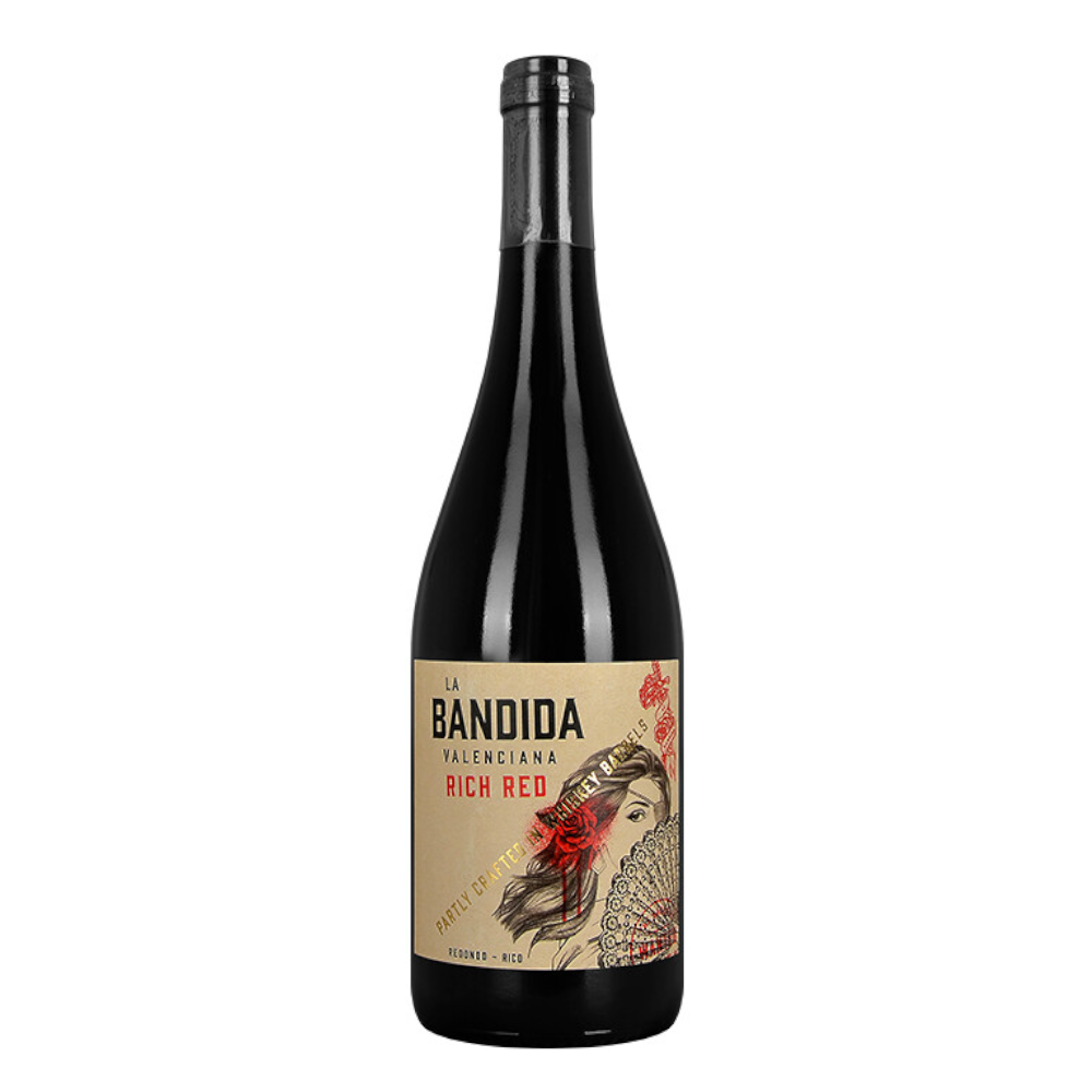 Wino La Bandida Rich 13% czerwone półwytrawne 750 ml