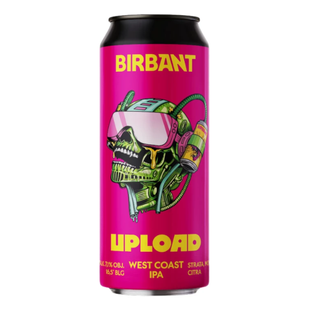 Piwo Birbant Upload West Coast IPA 6,5% 500 ml