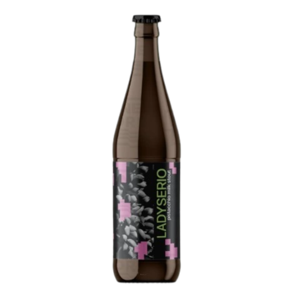 Piwo Birra Mania Ladyserio Pistacchio Milk Stout 4,7% 500 ml
