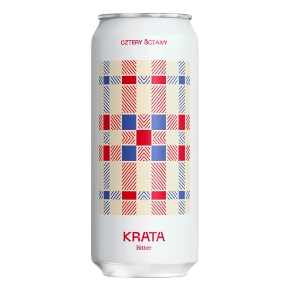 Piwo Cztery Ściany Krata Bitter 5,2% 500 ml puszka