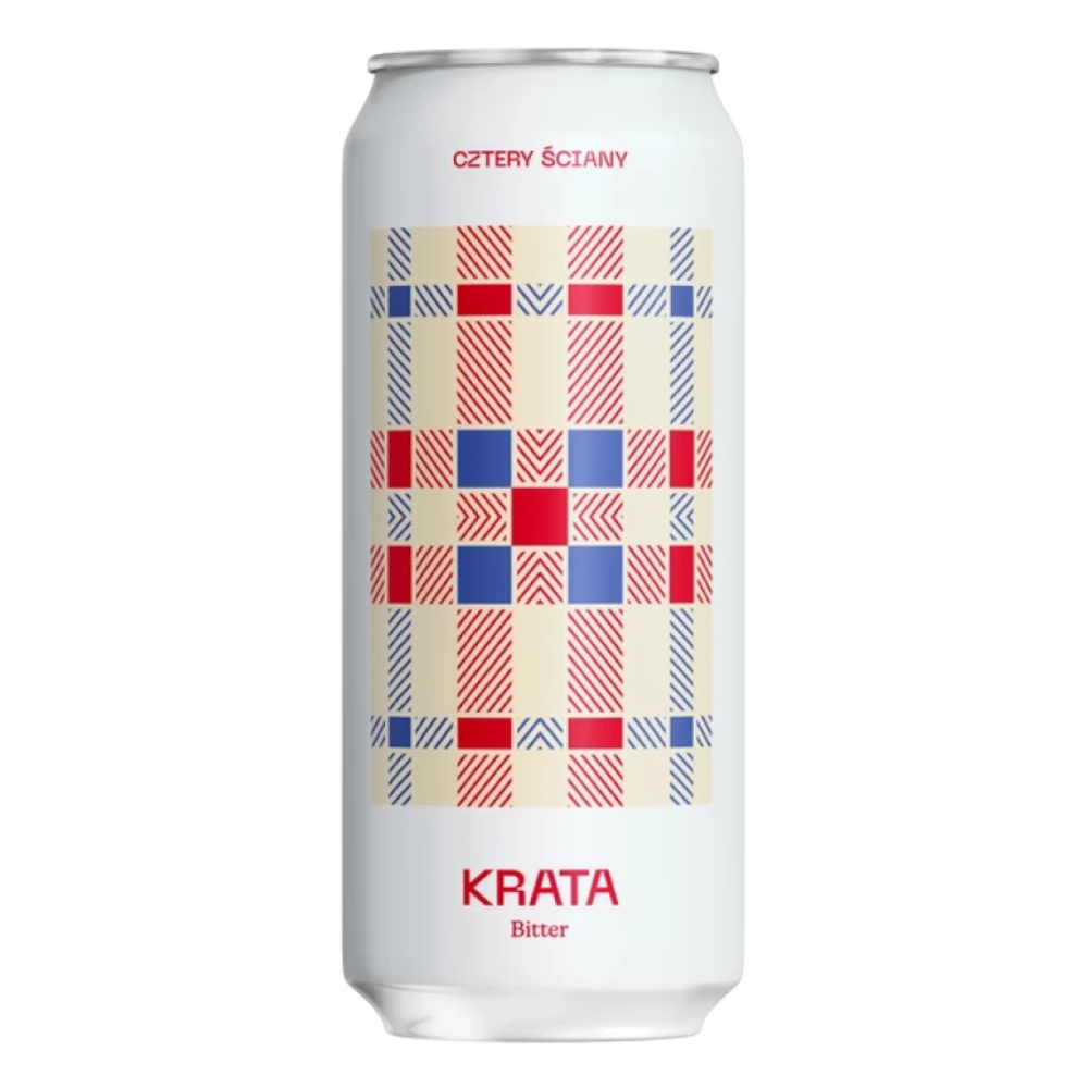 Piwo Cztery Ściany Krata Bitter 5,2% 500 ml puszka