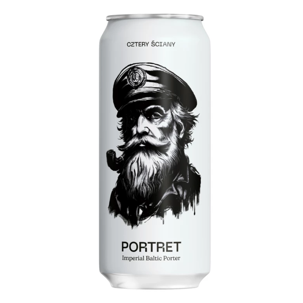 Piwo Cztery Ściany Portret - Imperial Baltic Porter 10% 500 ml
