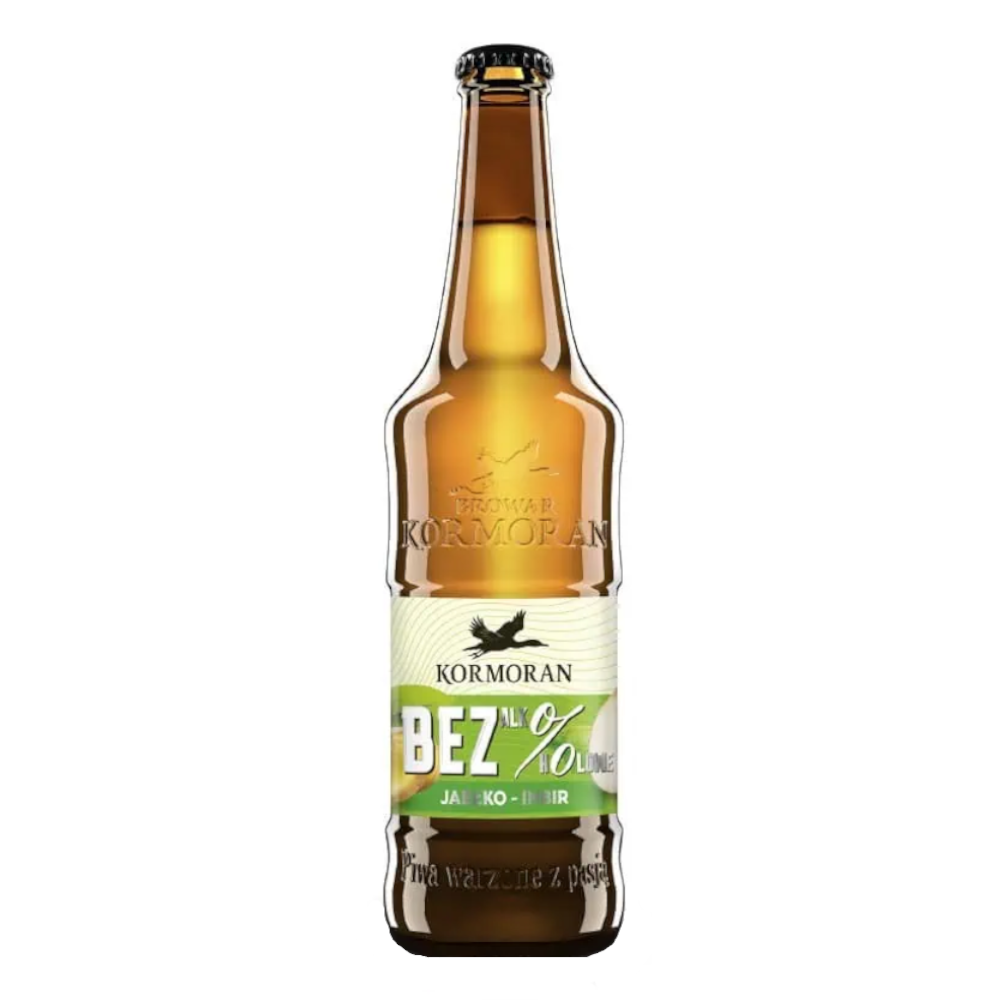 Piwo Kormoran Bezalkoholowe Jabłko-Imbir 0,5% 500 ml