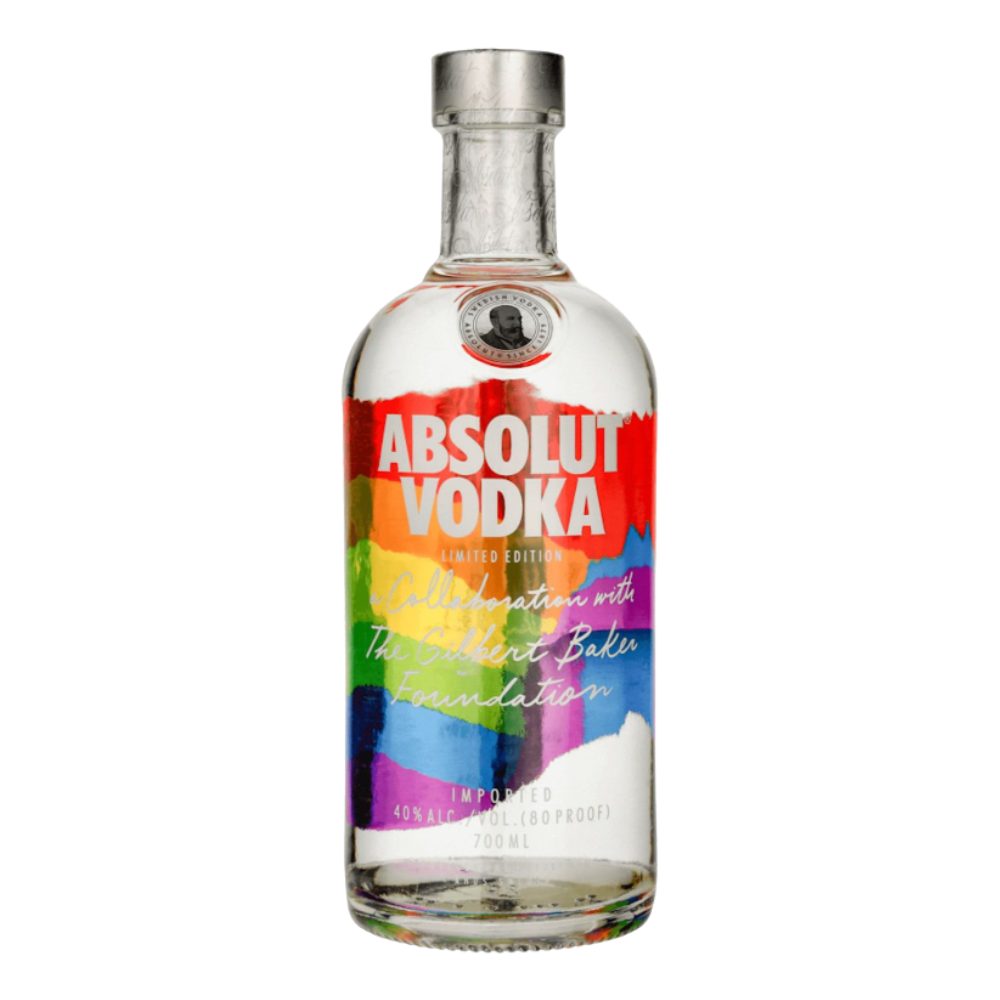 Wódka Absolut Rainbow Edition 40% 700 ml
