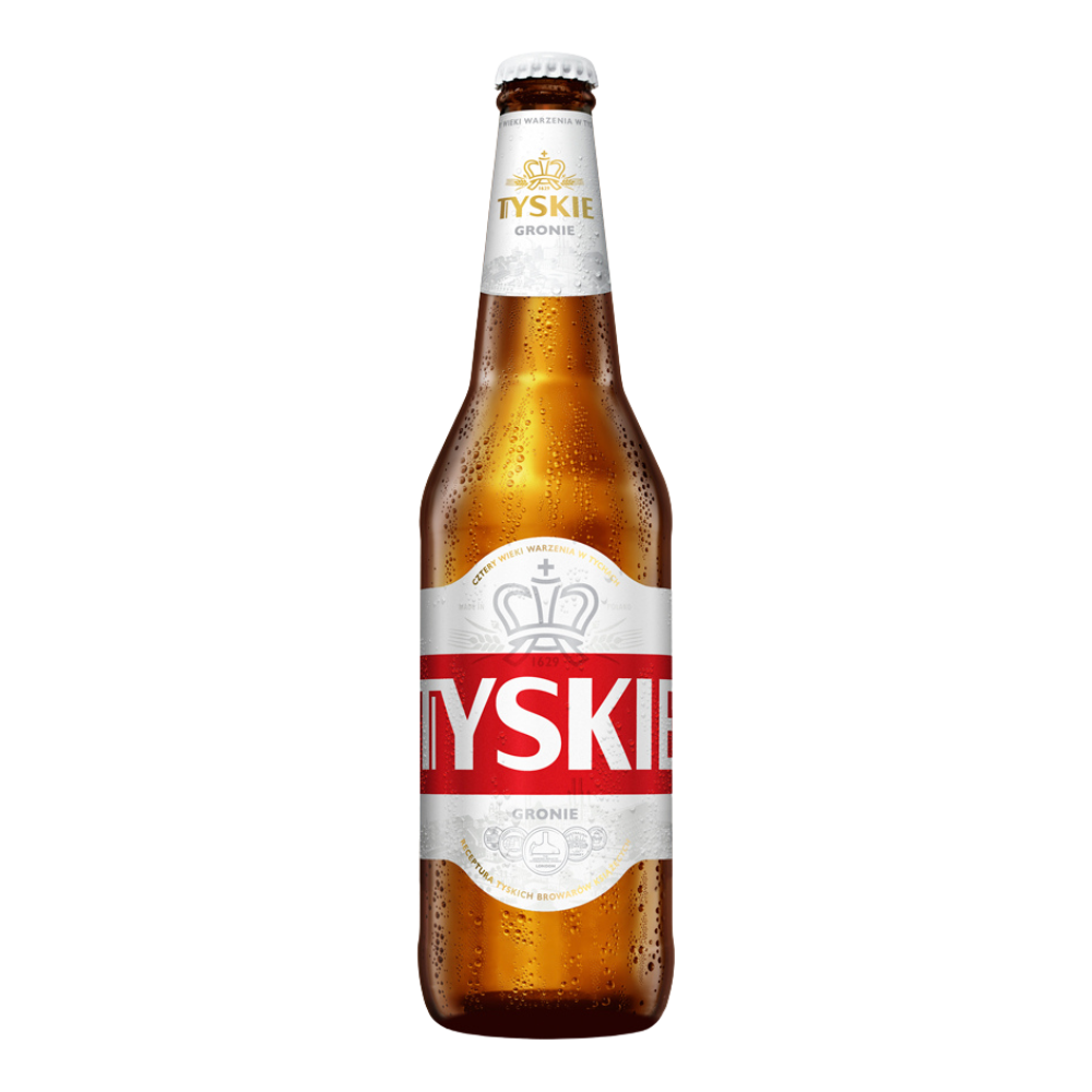 Piwo Tyskie Jasne Pełne 5,2% 650 ml