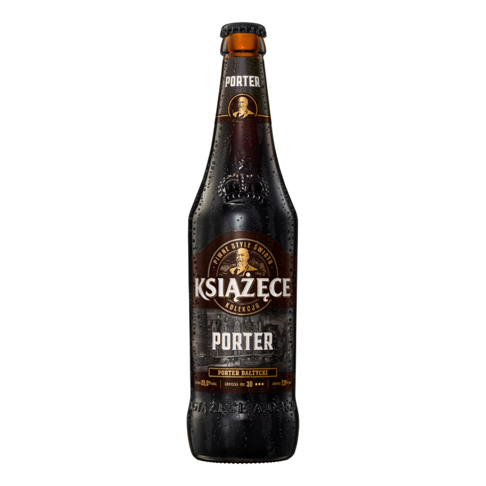 Piwo Książęce Porter 8% 500 ml