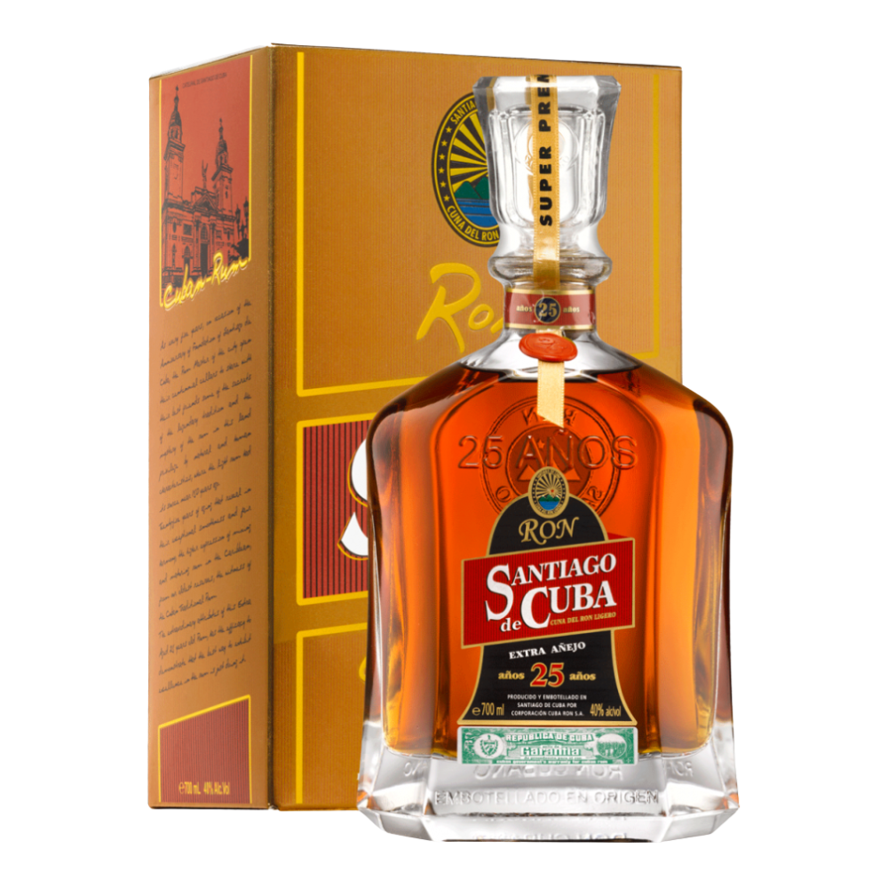 Rum Santiago De Cuba 25YO 40% 700 ml