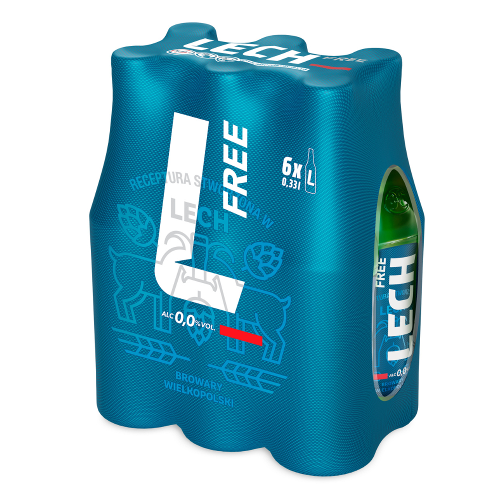 Piwo Lech Free 0% 6x333 ml