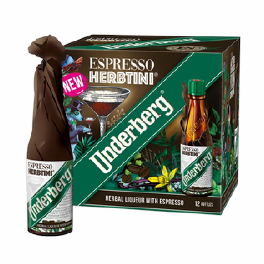 Likier Underberg Espresso Herbitini 27% 12 x 20 ml