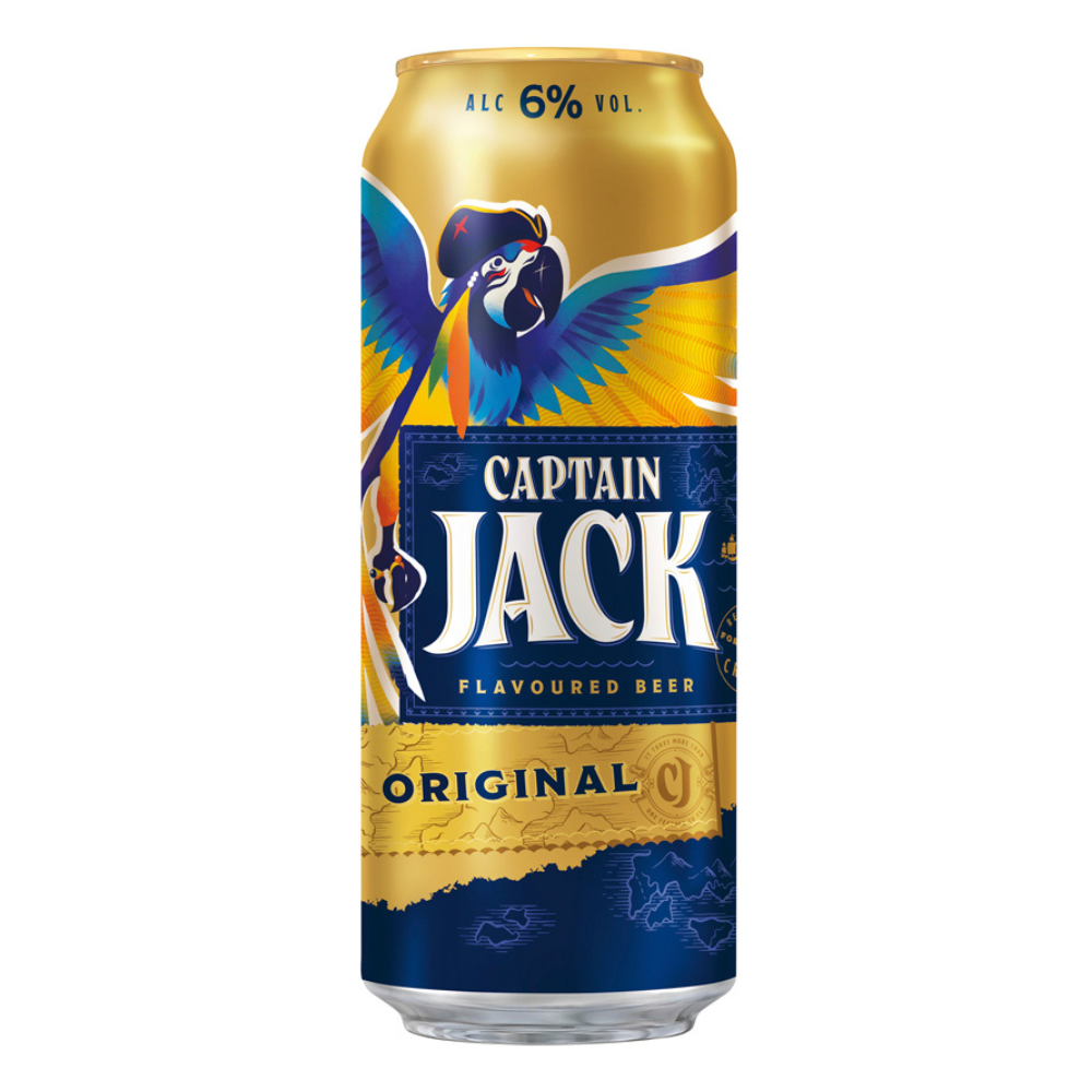 Piwo Captain Jack 6% 500 ml Puszka