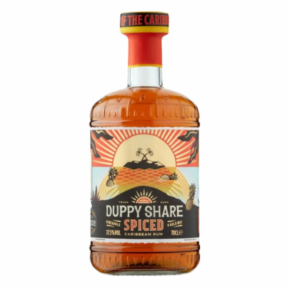 Rum Duppy Share Spiced 37,5% 700 ml kartonik