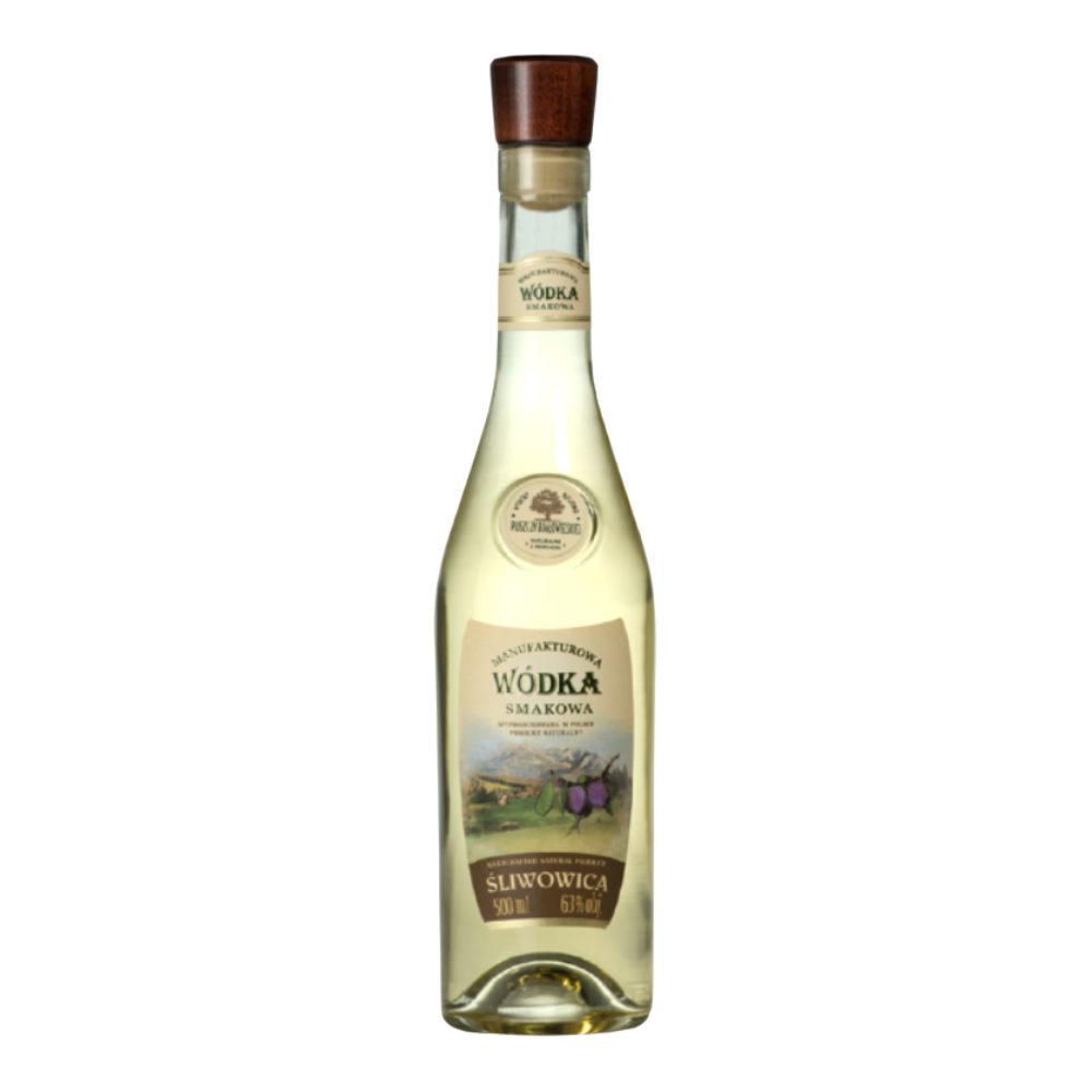 Wódka Manufakturowa Wódka Śliwowica 63% 500 ml