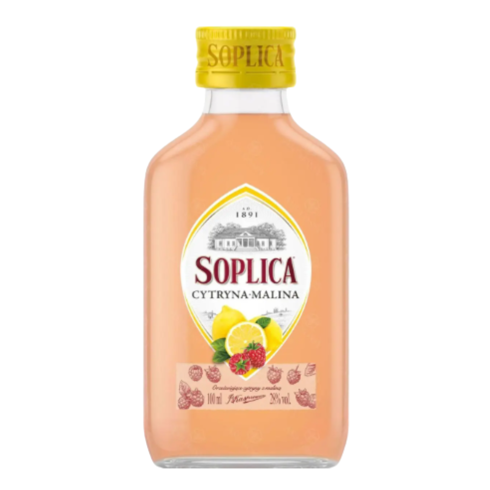 Likier Soplica Cytryna Malina 28% 90 ml
