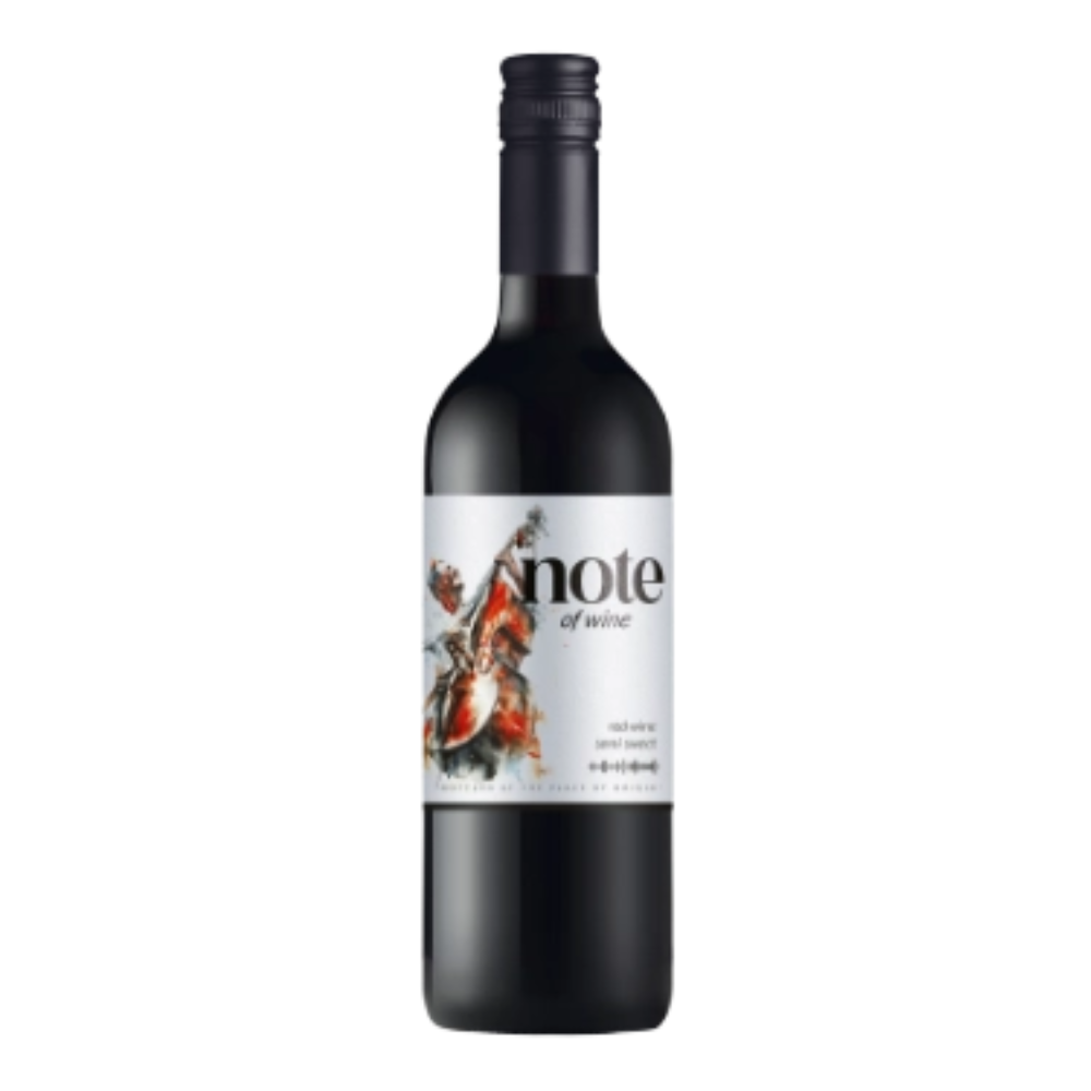 Wino Note of Wine Red 10,5% czerwone półsłodkie 750 ml