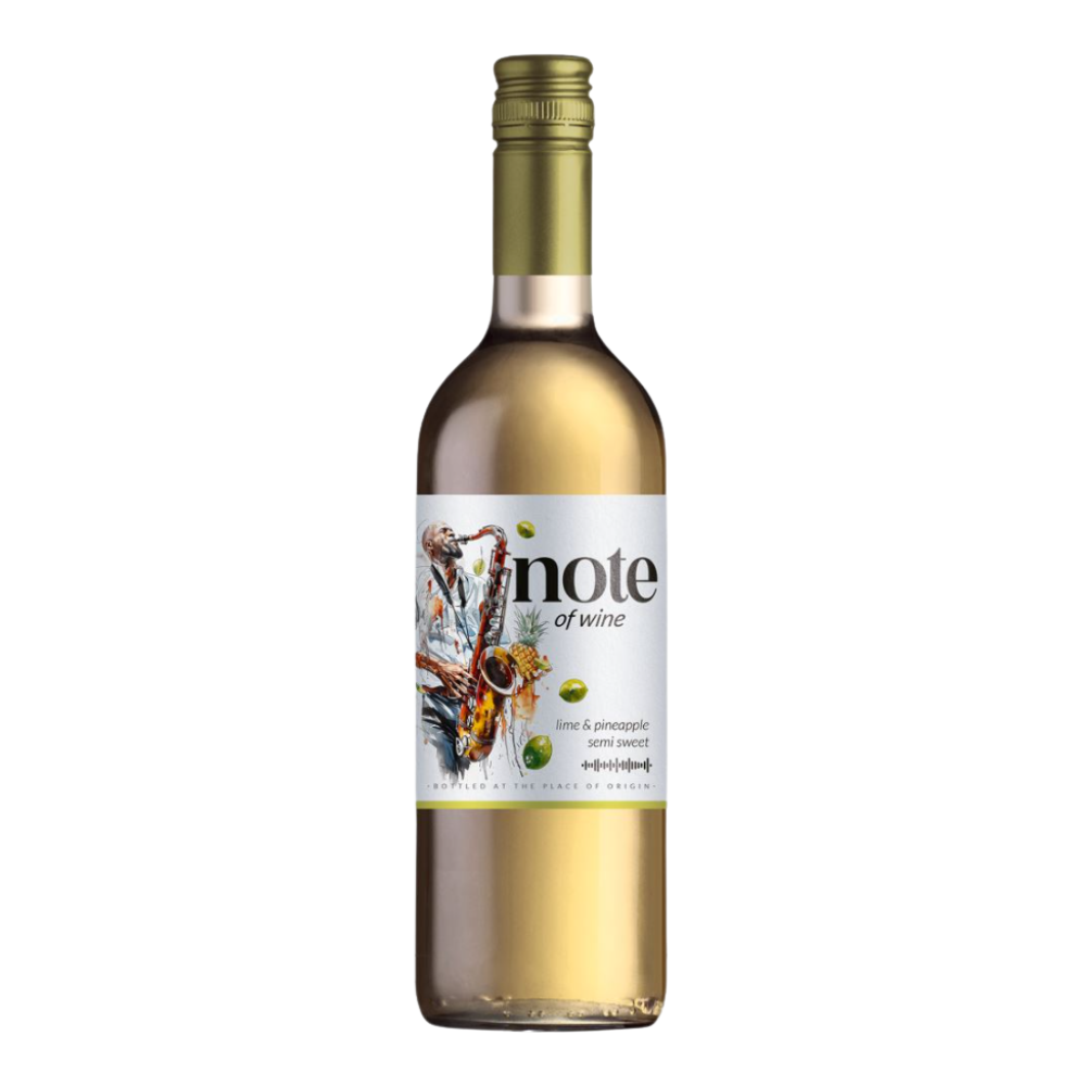 Wino Note of Wine Pineapple & Lime 8,5% białe półsłodkie 750 ml