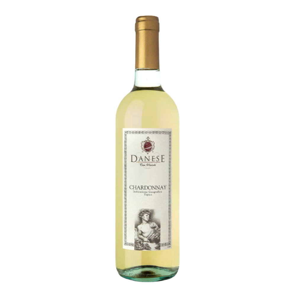 Wino Danese Chardonnay 12% białe półwytrawne 750 ml