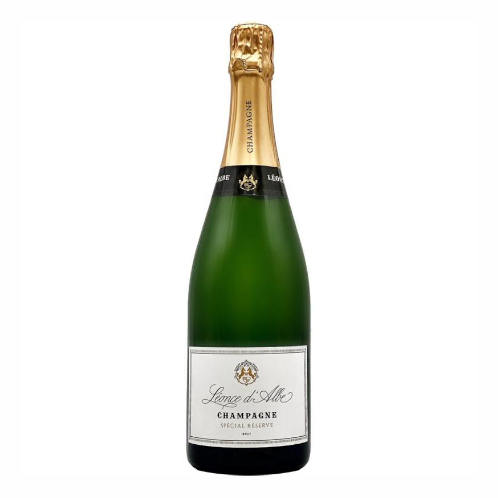 Wino Leonce d'Albe Special Reserve Brut 12% białe wytrawne 750 ml