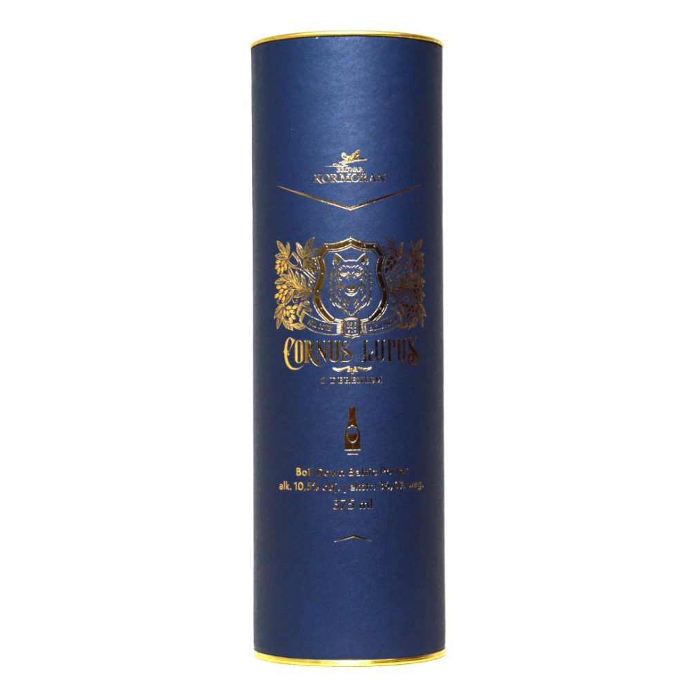 Piwo Kormoran Cornus Lupus Porter Extra Premium 10,5% 375 ml tuba