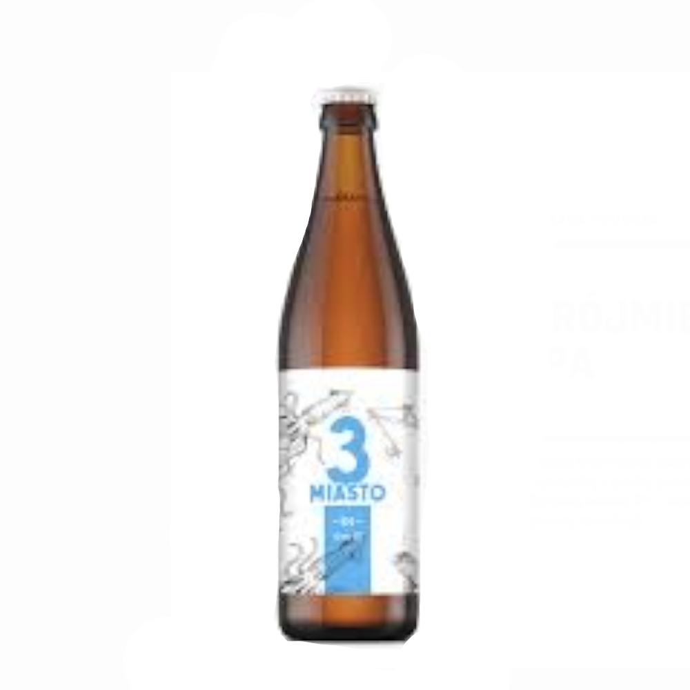 Piwo 3Miasto APA 4,5% 500 ml