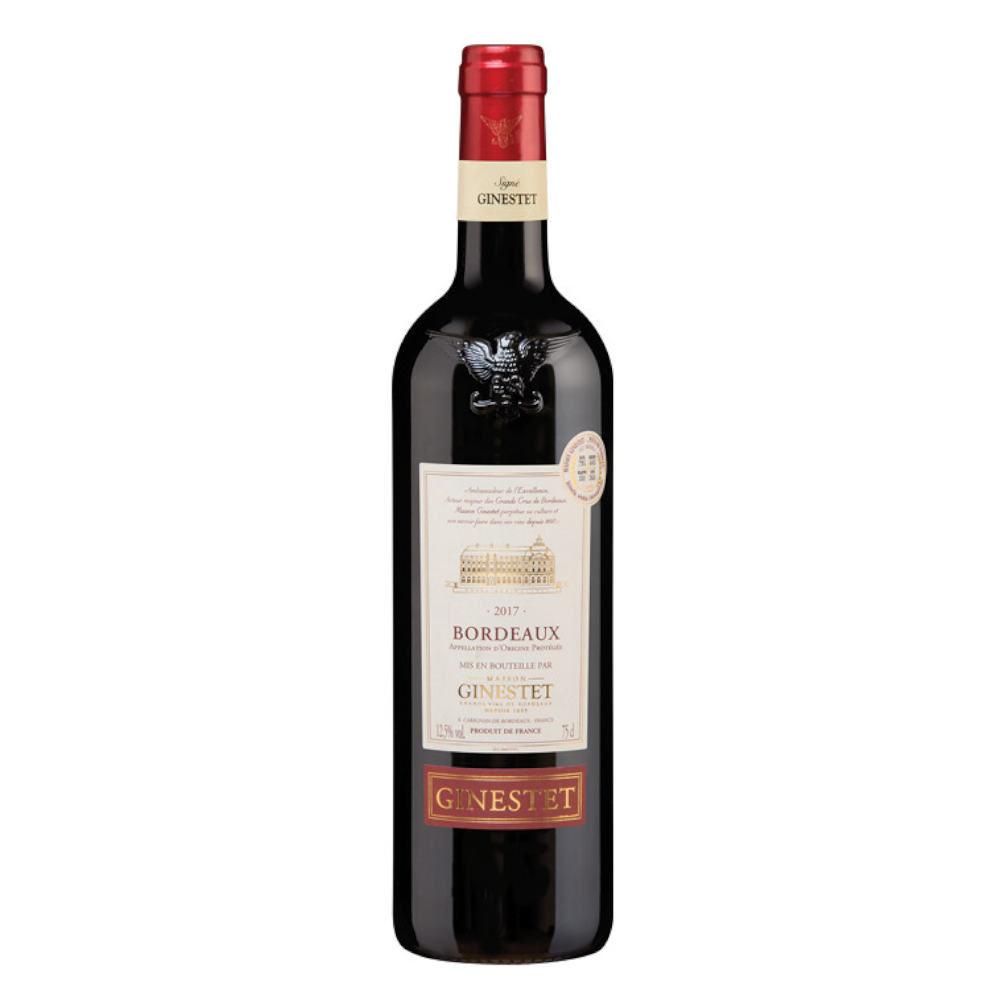 Wino Tim Ginestet AOV Bordeaux czerwone wytrawne 750 ml