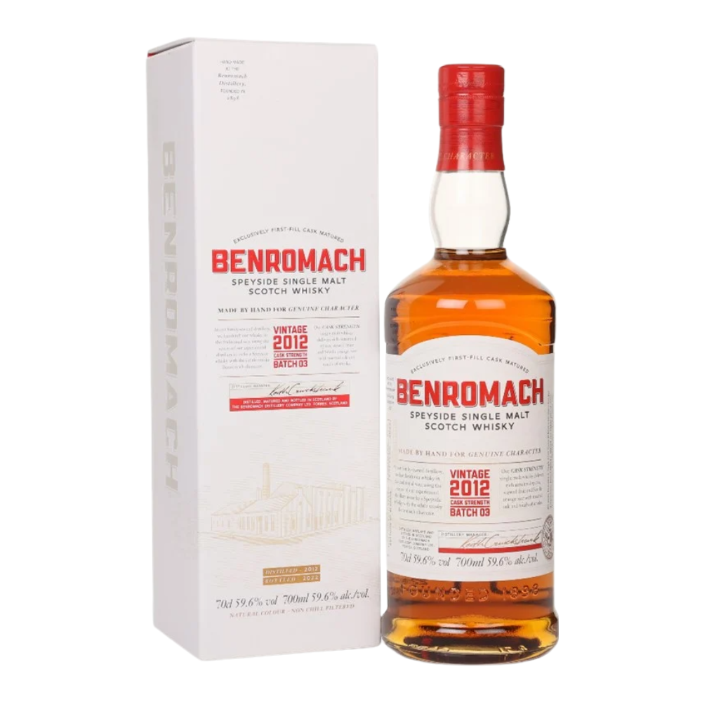 Whisky Benromach Cask Strength 2012 Batch 3 59,6% 700 ml