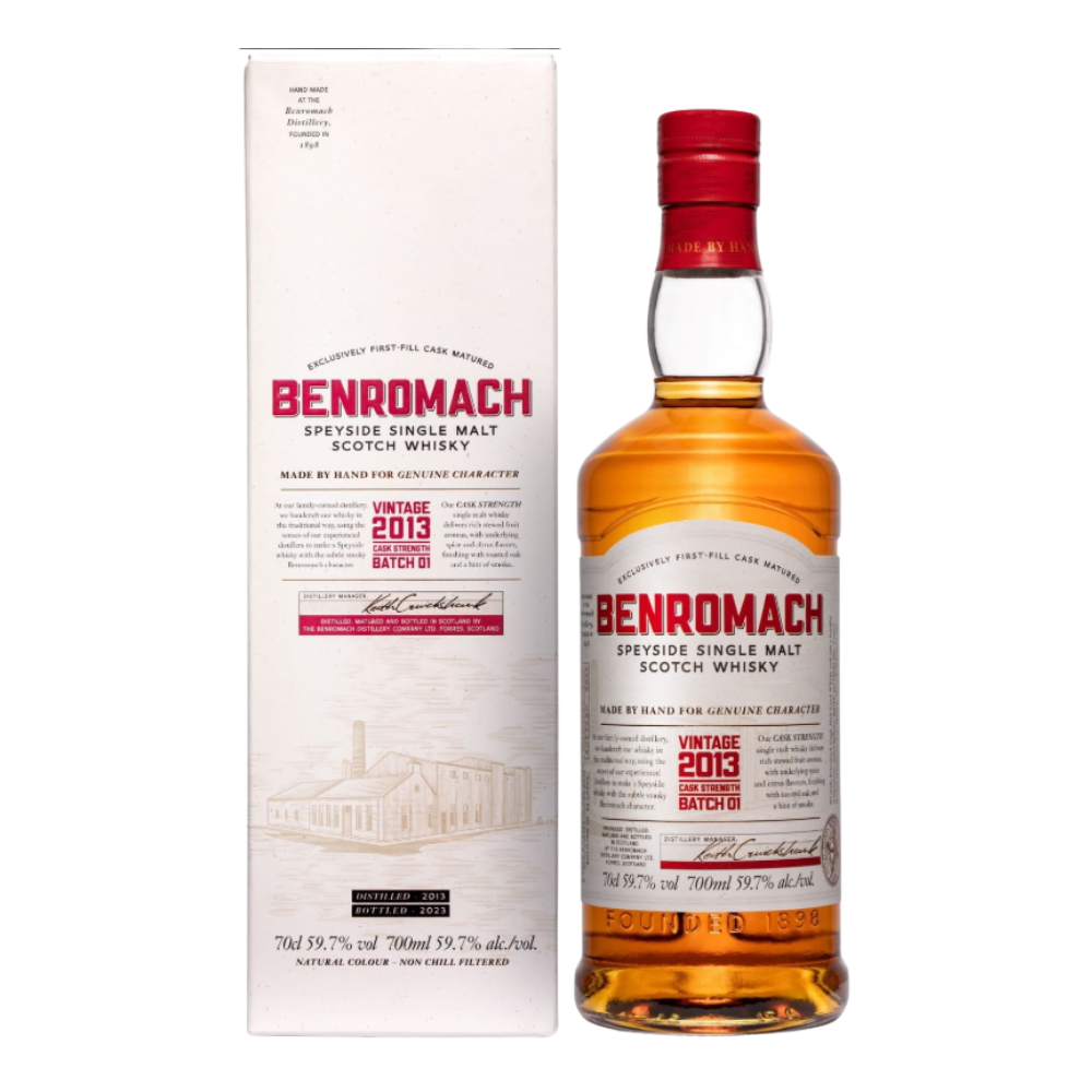 Whisky Benromach Cask Strength 2013 Batch 1 59,7% 700 ml